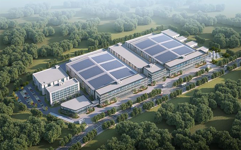 云和首條晶圓產(chǎn)線主廠房封頂，百億級(jí)“芯”引擎全面加速！